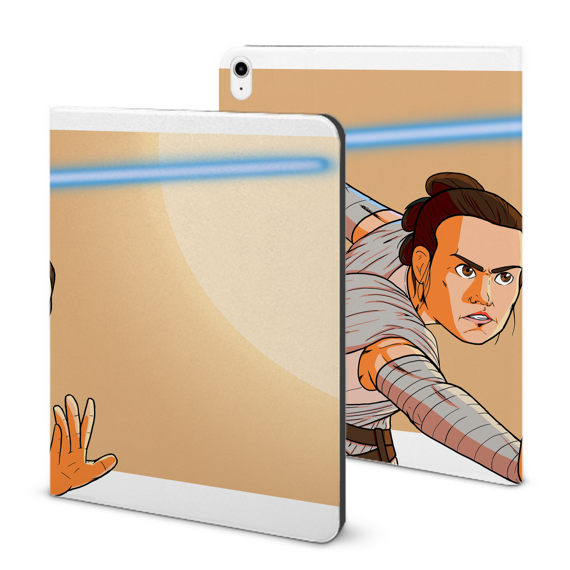 （画像用） スター・ウォーズ Star Wars IPadケース ペンホルダー付き ブックスタイルデザイン